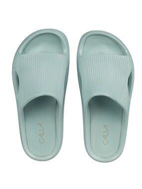 CALIA NEW Mint Green Women's Molded Slides Sandals